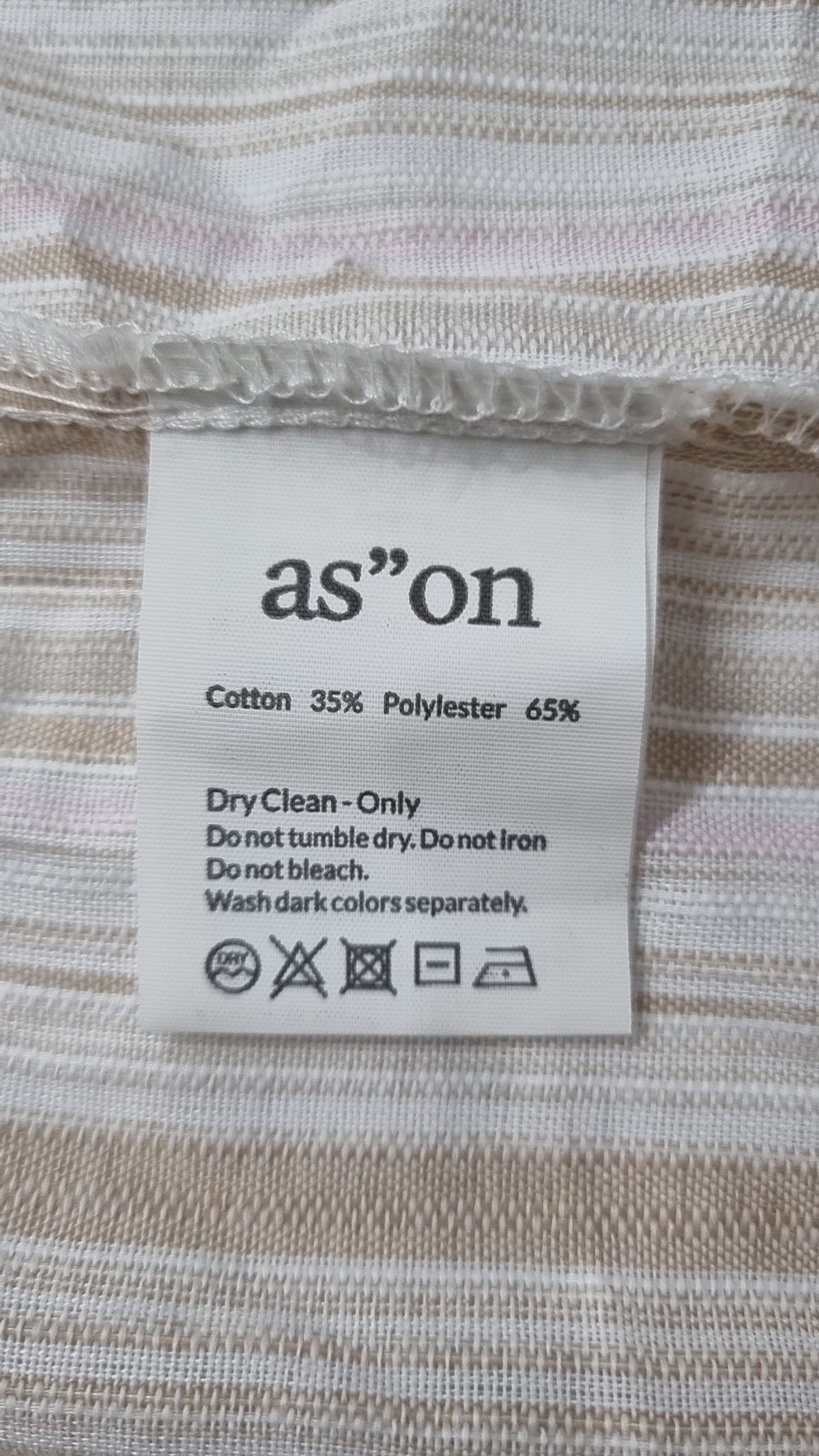 애즈온(ASON) 캐주얼 셔츠 S