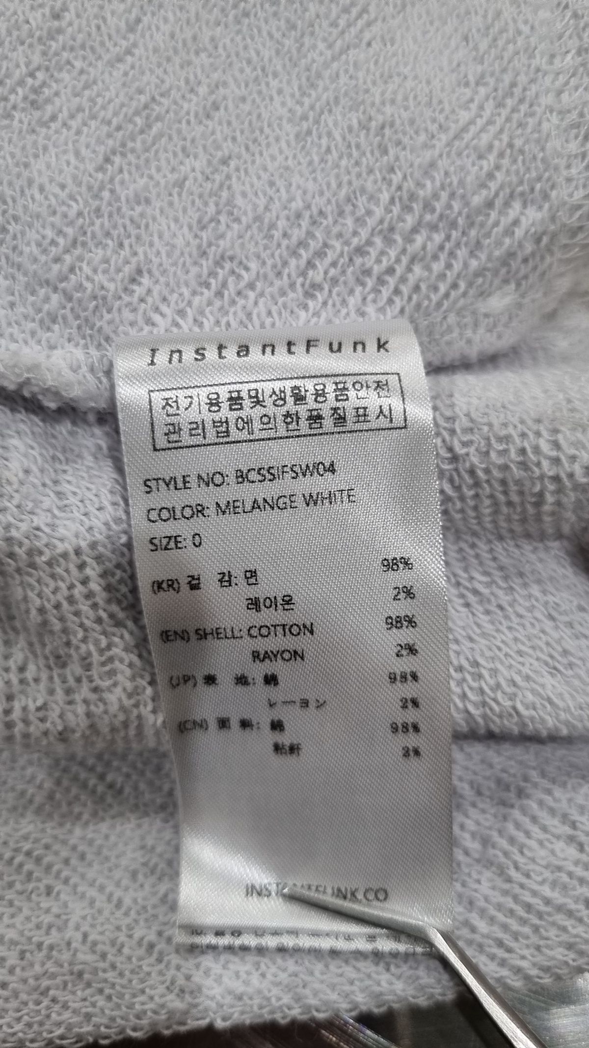 인스턴트펑크(INSTANTFUNK) 후드 티셔츠 0