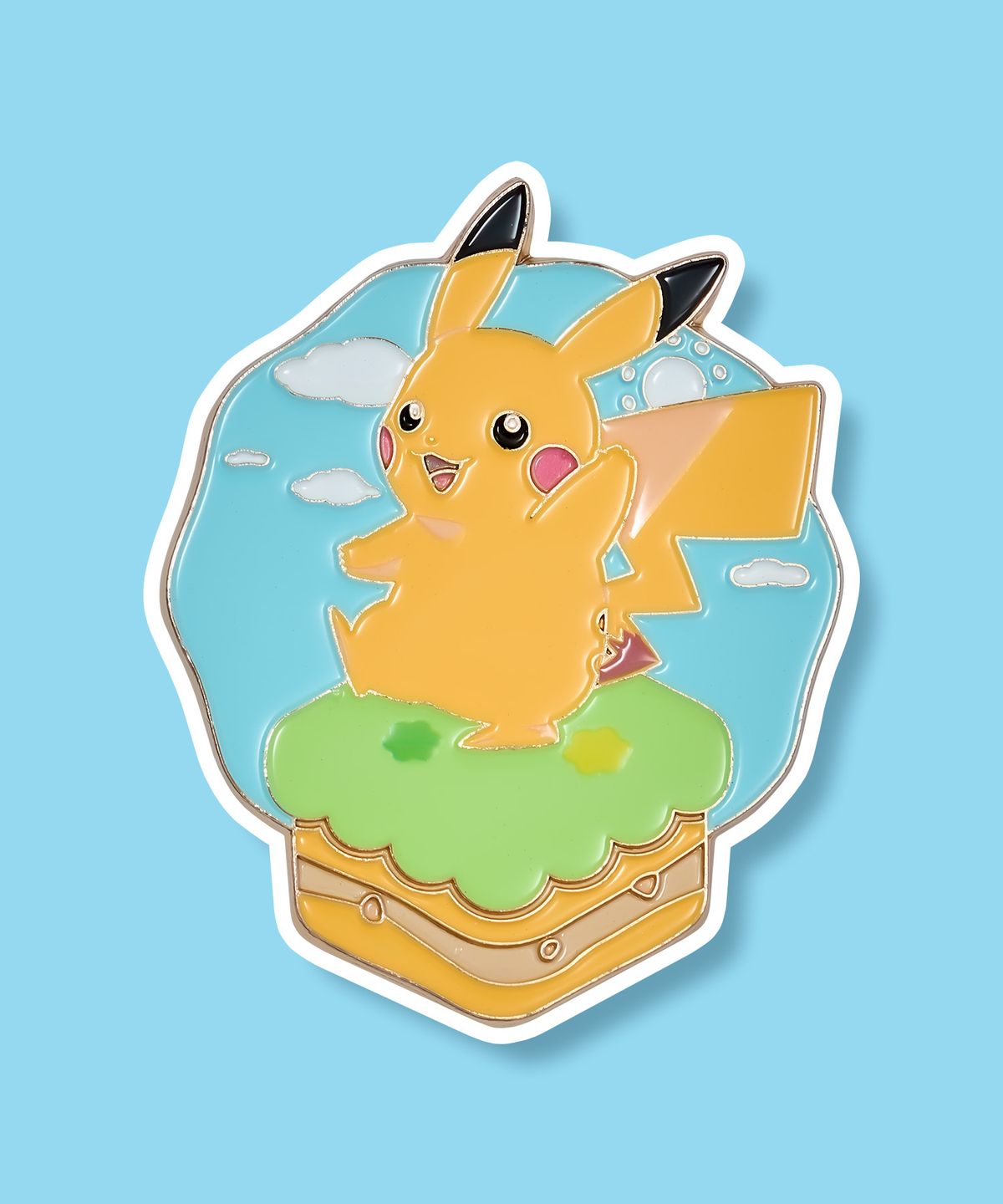 포켓몬 포코피아(POKÉMON POKOPIA) 메탈 핀뱃지(10종 랜덤)