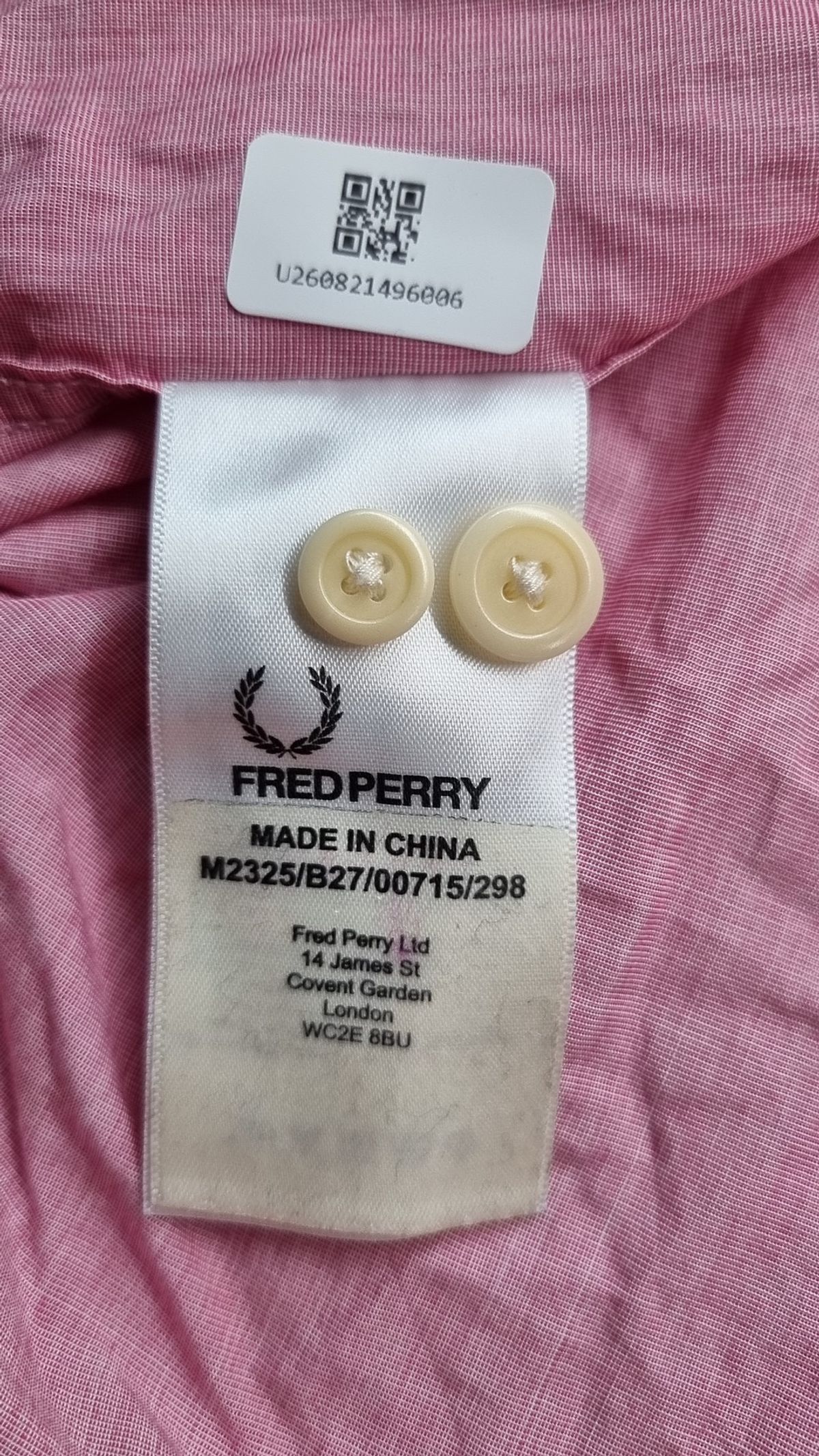 프레드페리(FRED PERRY) 캐주얼 셔츠 M