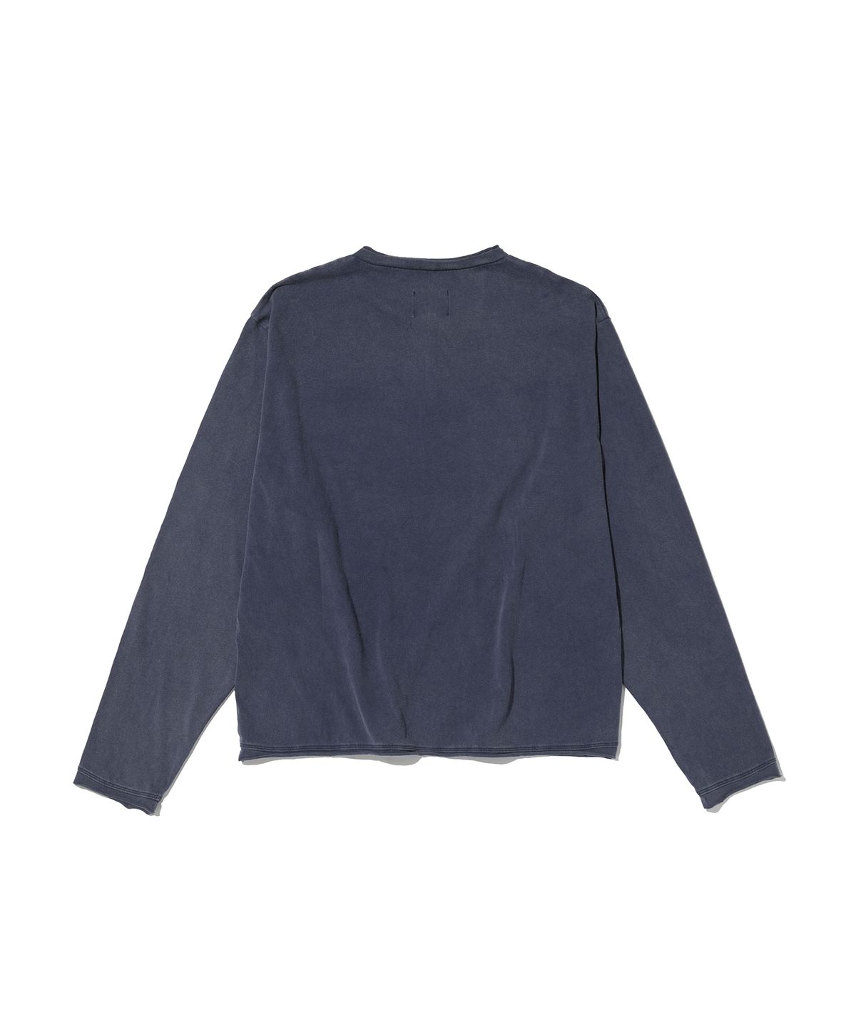 스웨이드(SUADE) WASHED HENLEY NECK [WASHING NAVY]