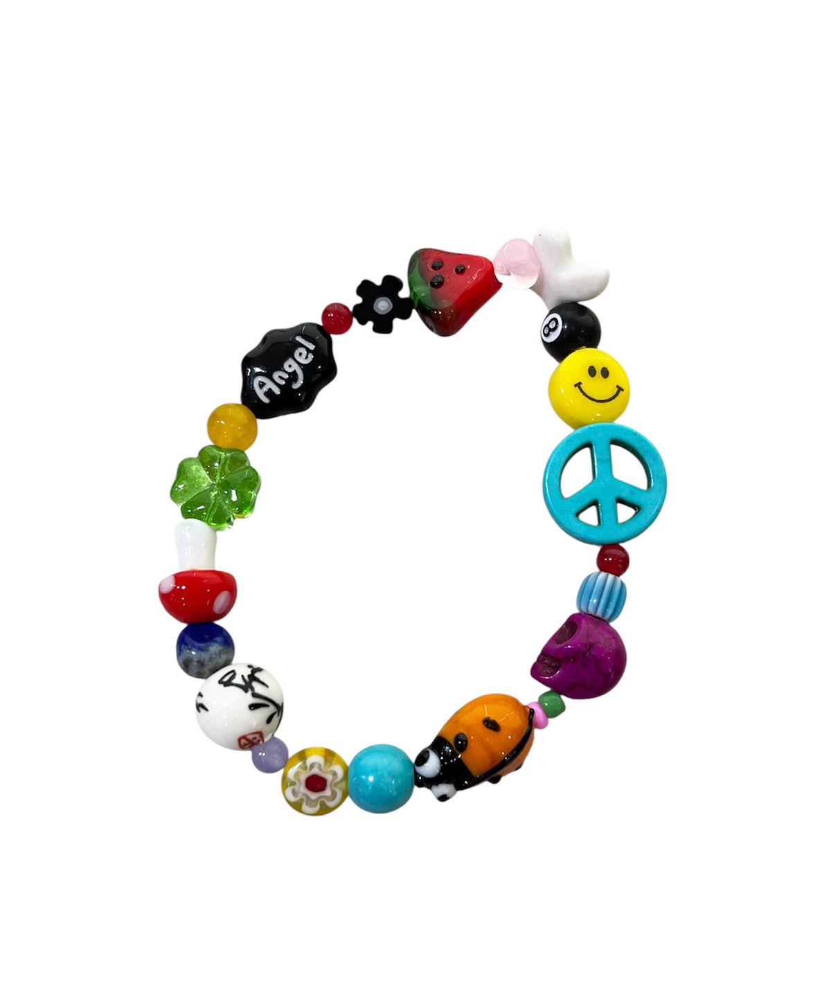 스케이터락(SK8ER ROCK) Motif Clash Bracelet (Multi)