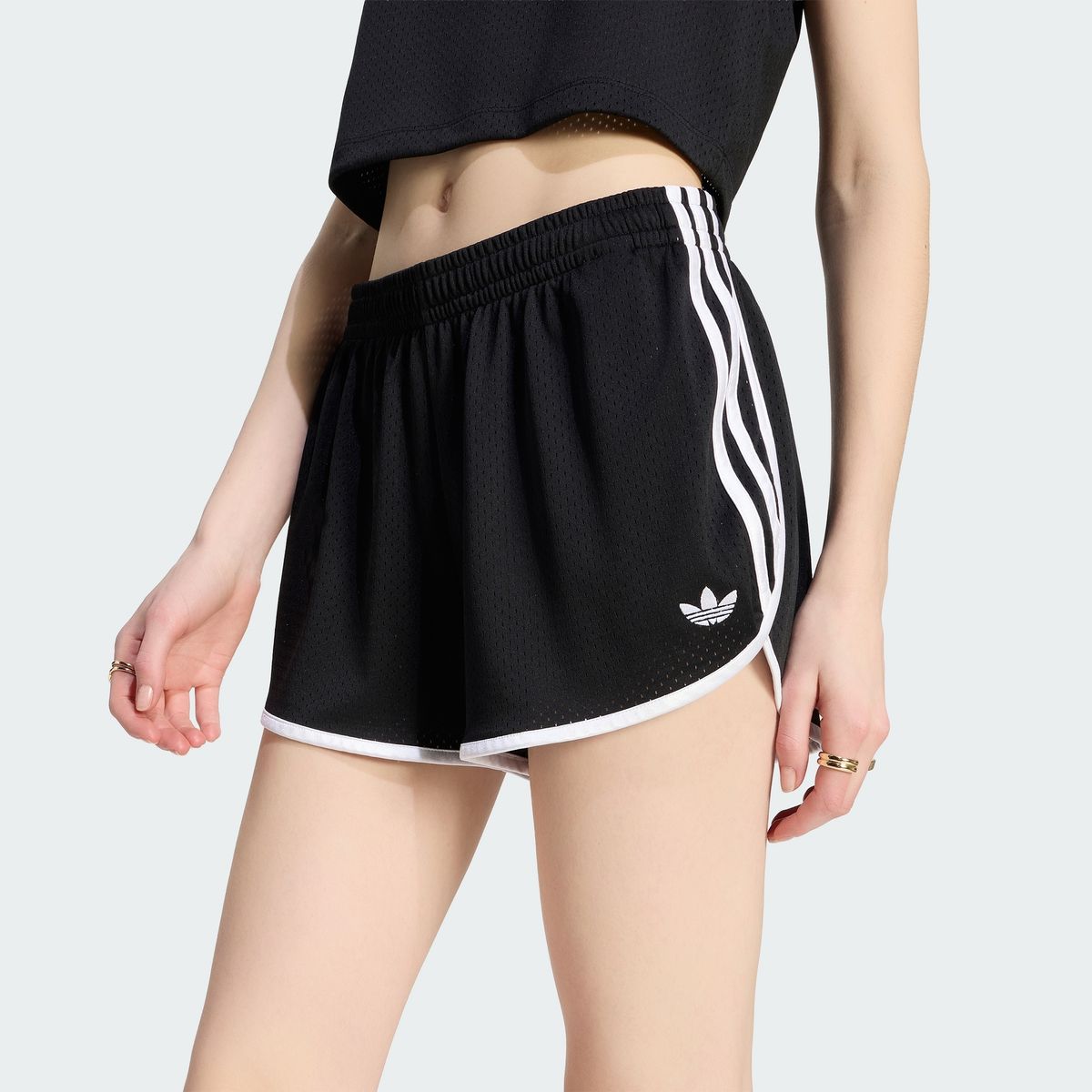 아디다스(ADIDAS) 3-스트라이프 메쉬 스프린터 쇼츠 KS6792