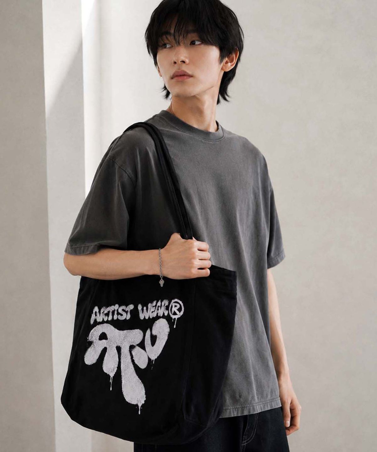 아티스트웨어(ARTISTWEAR) 러프시그널 캔버스백