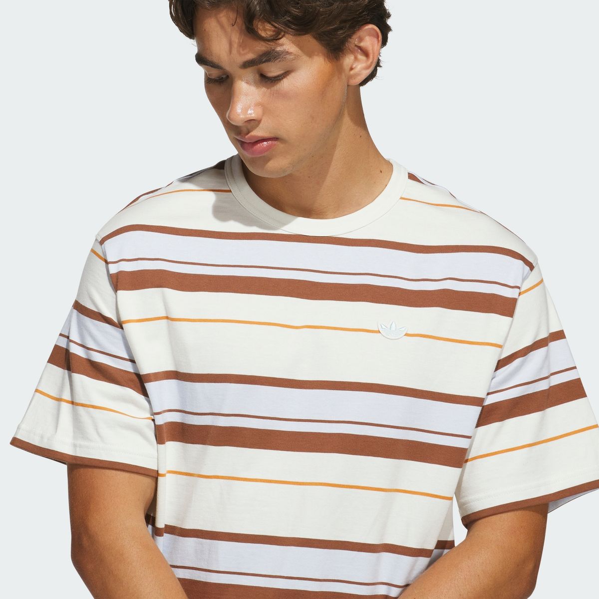 아디다스(ADIDAS) 스트라이프 크루넥 티 KX1267