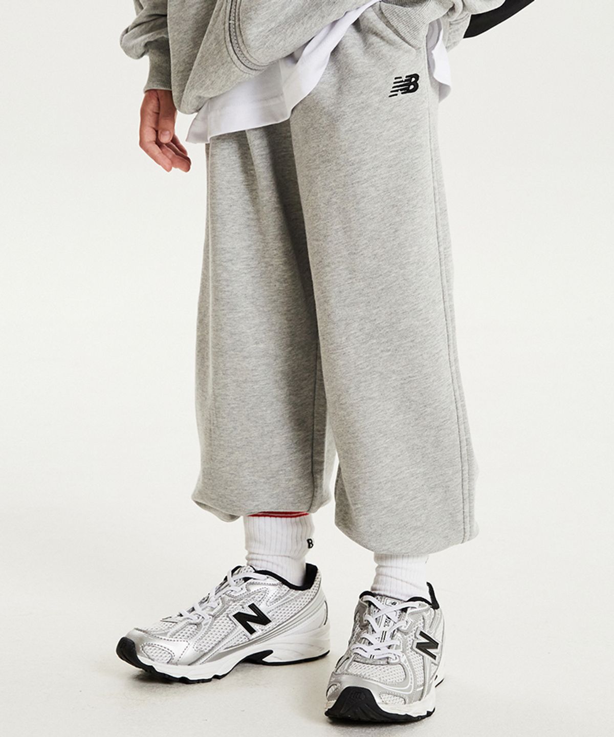 뉴발란스 키즈(NEWBALANCEKIDS) 베이직 조거 팬츠 NK9SG4902UAC