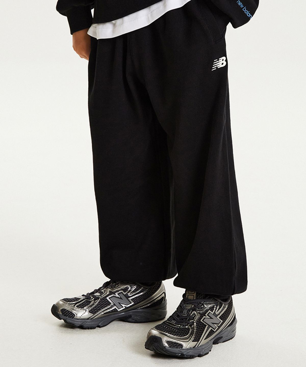뉴발란스 키즈(NEWBALANCEKIDS) 베이직 조거 팬츠 NK9SG4902U19