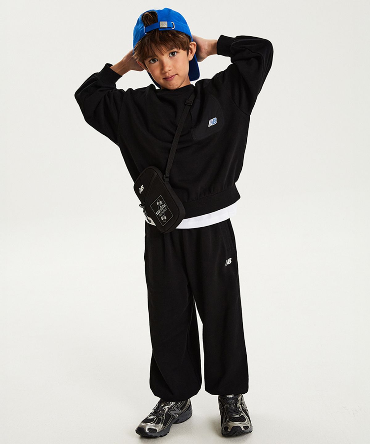 뉴발란스 키즈(NEWBALANCEKIDS) 베이직 조거 팬츠 NK9SG4902U19