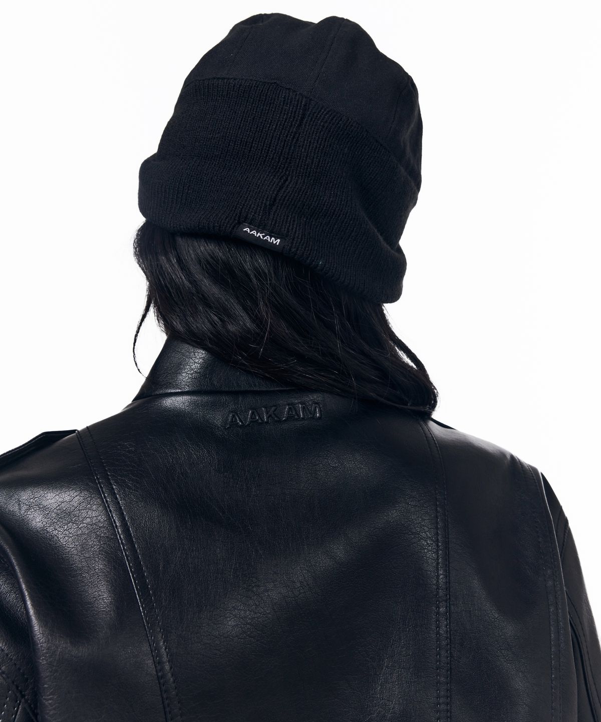 아캄(AAKAM) Knit Visor Cap (Black)