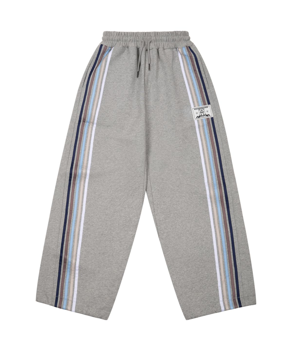 아캄(AAKAM) Line Taped Track Pants (Gray)