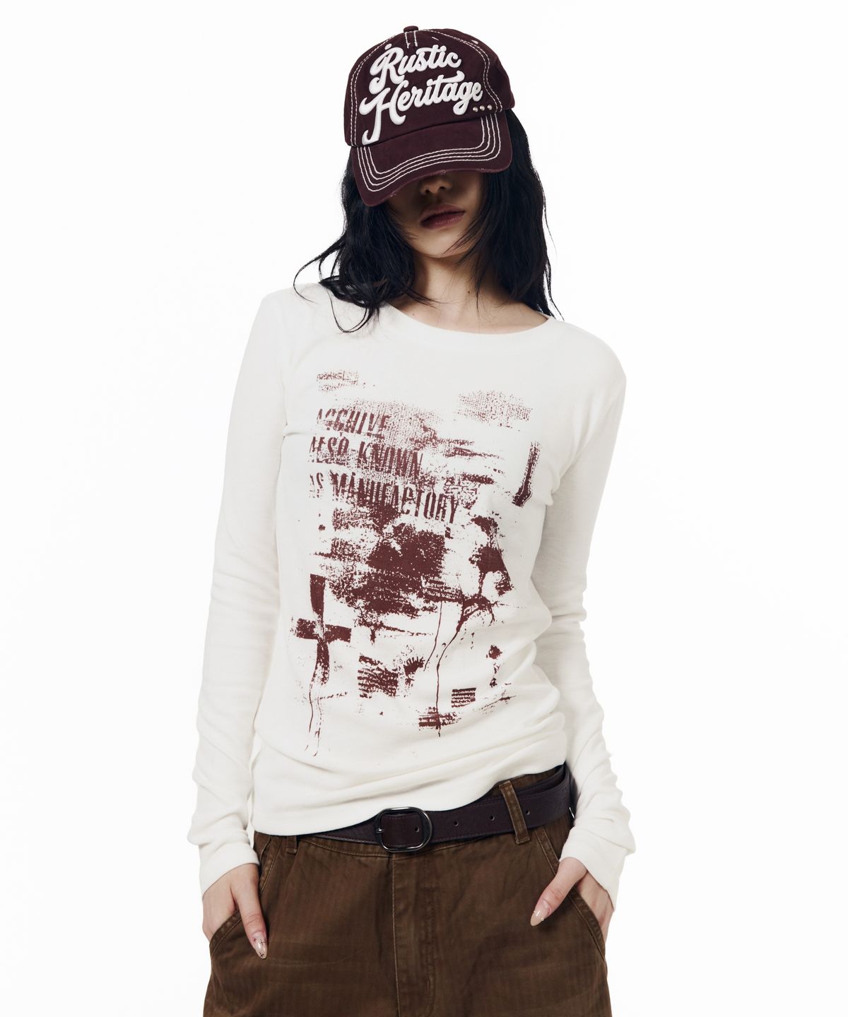 아캄(AAKAM) AKM Archive Long Sleeve (White)