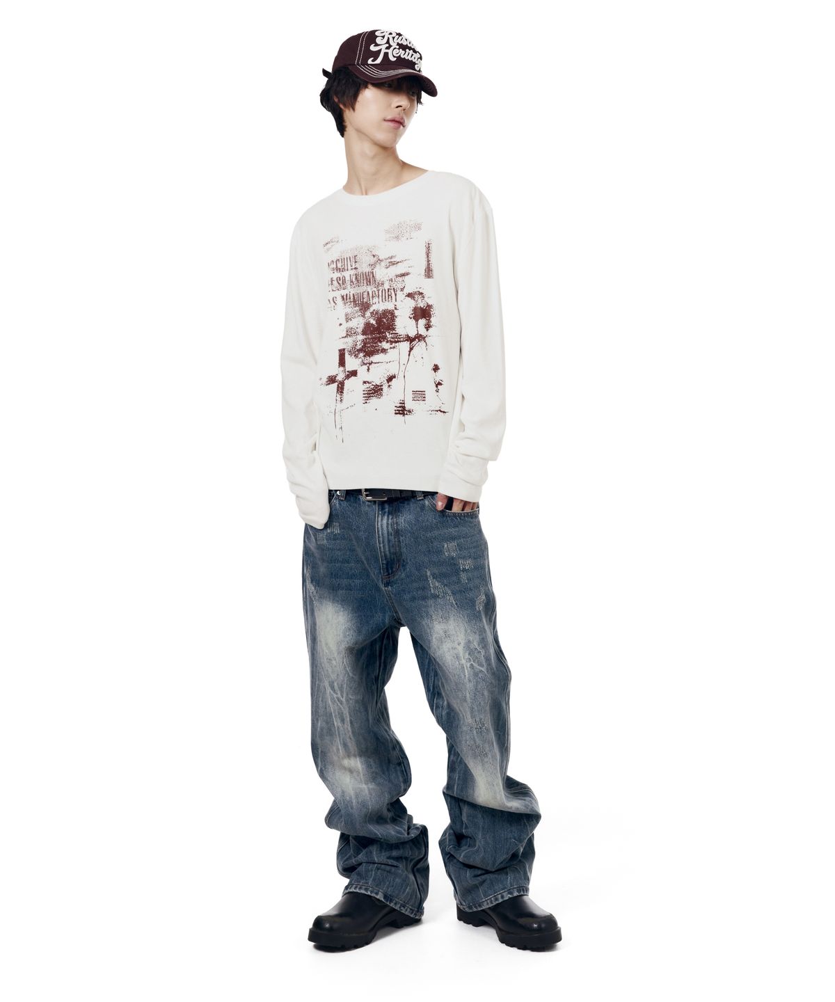 아캄(AAKAM) AKM Archive Long Sleeve (White)