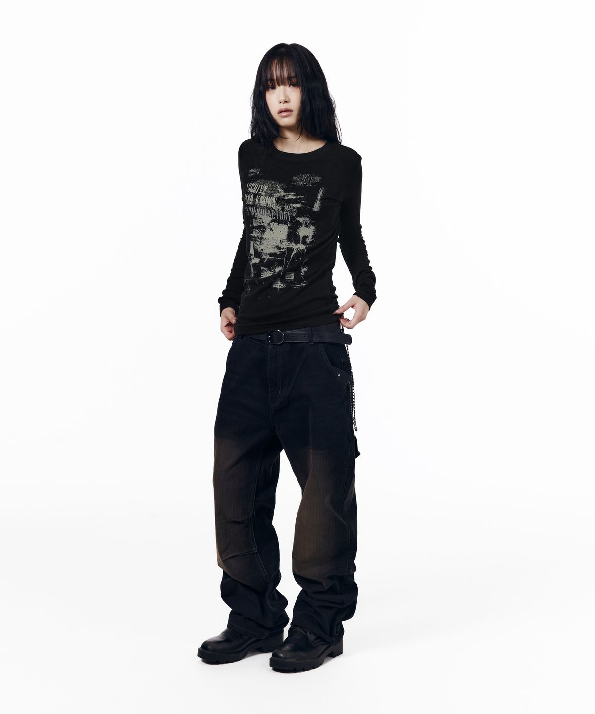 아캄(AAKAM) AKM Archive Long Sleeve (Black)