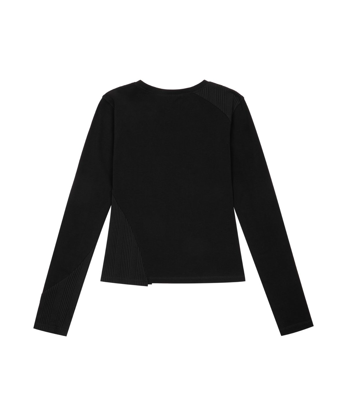 아캄(AAKAM) Cut-Off Long Sleeve (Black)