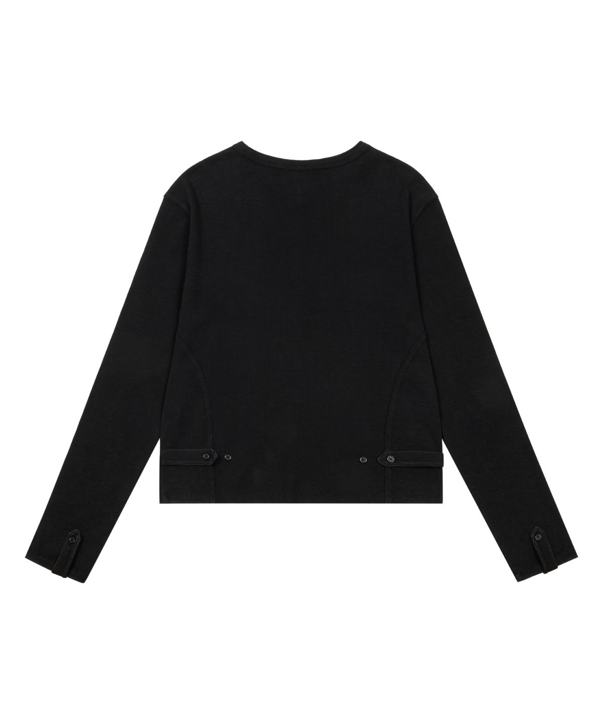 아캄(AAKAM) Jersey Skinny Cardigan (Black)