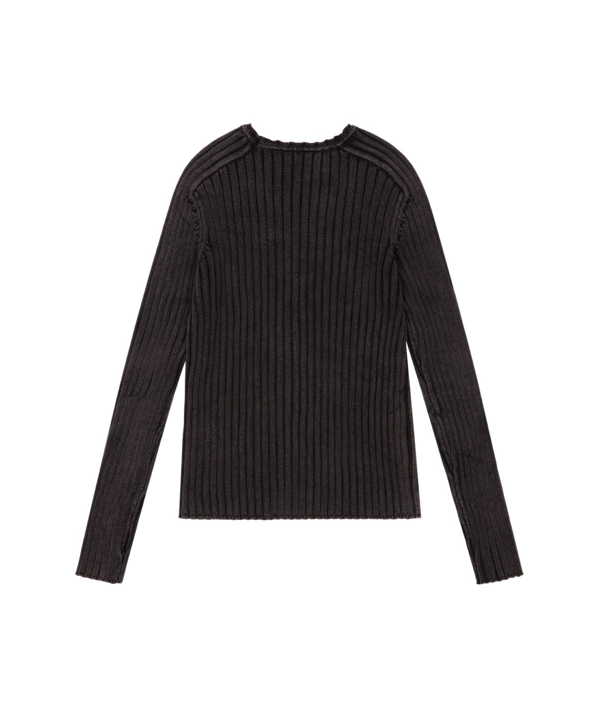 아캄(AAKAM) Fade Washed Knit (Black)