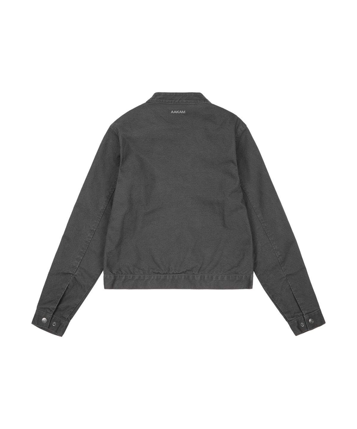 아캄(AAKAM) Napoleon Corded Washed Jacket (Charcoal)
