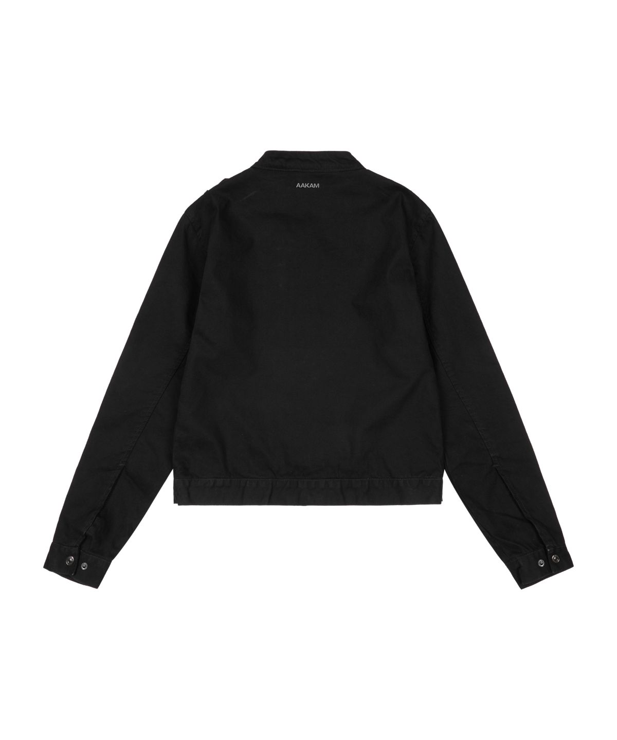 아캄(AAKAM) Napoleon Corded Washed Jacket (Black)