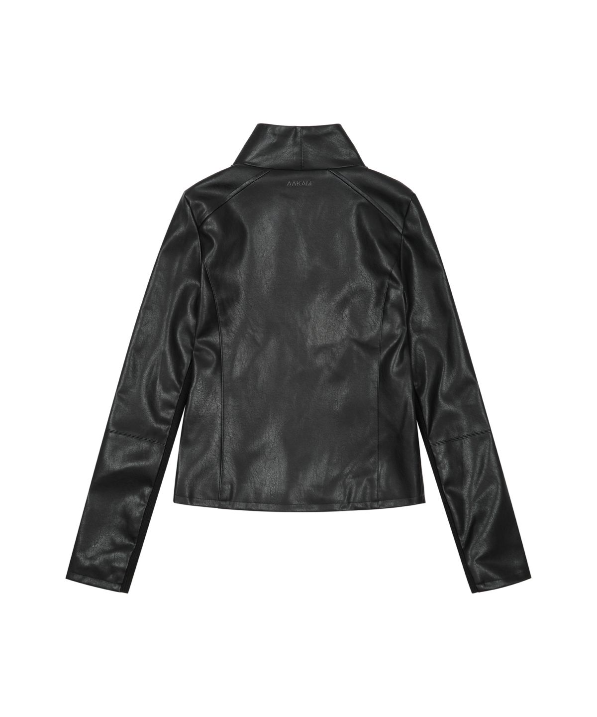 아캄(AAKAM) Biker Wrap Leather Jacket (Black)