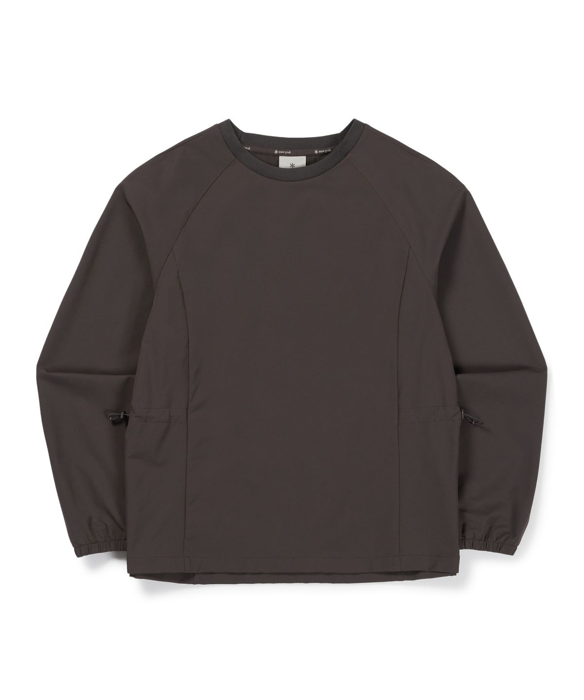 스노우피크 어패럴(SNOWPEAK APPAREL) 라고 여성 맨투맨 (S26FWTHT33) Choco Brown