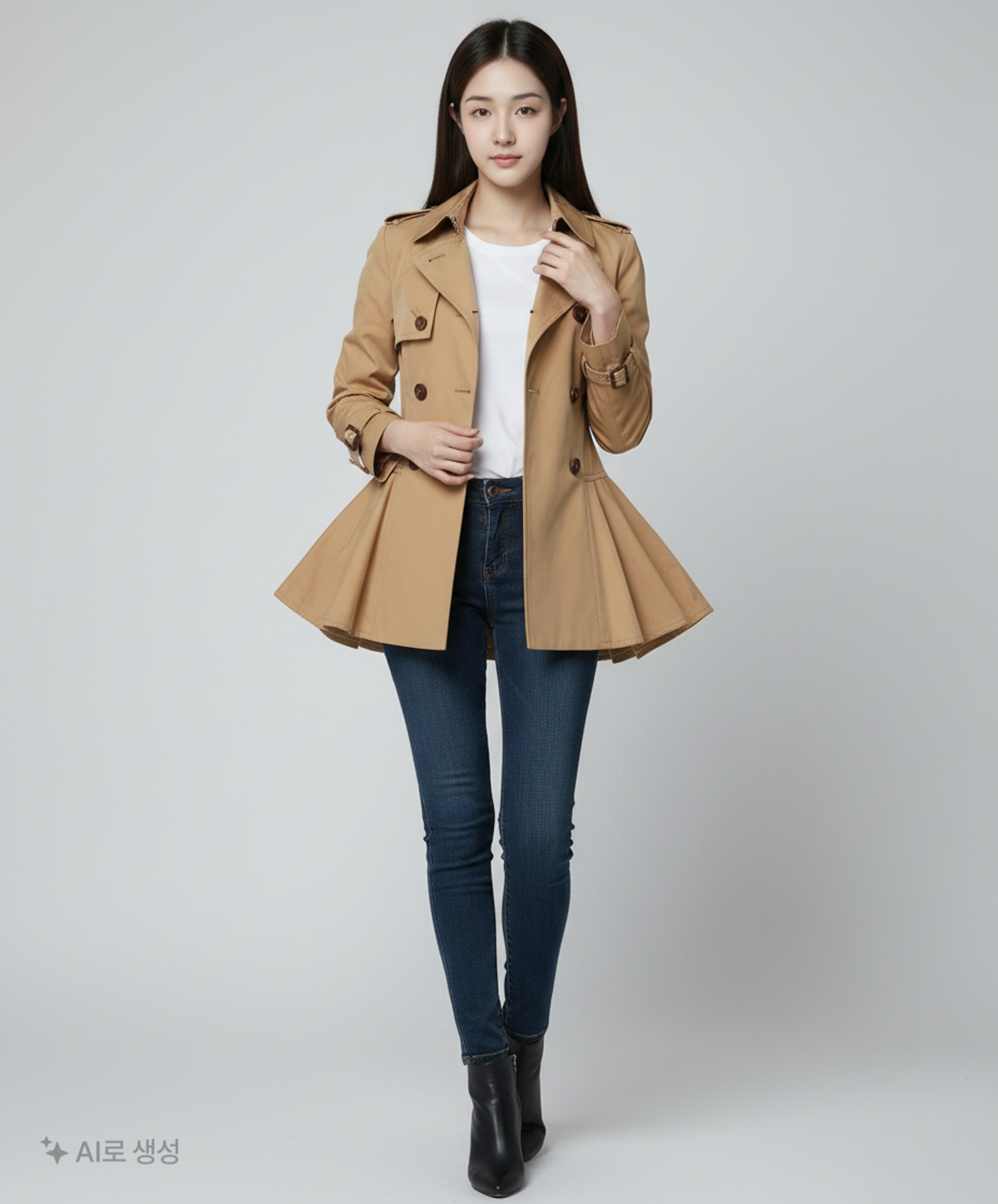 빈폴(BEAN POLE) 봄 가을 코트 90