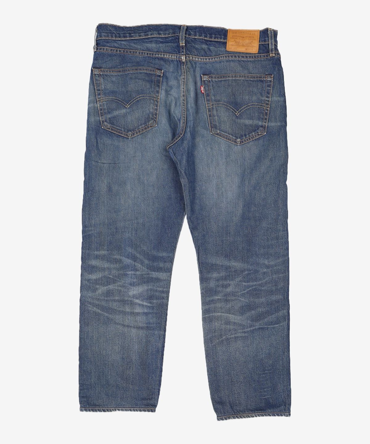 리바이스(LEVI'S) 남성 502 레귤러 테이퍼 핏 워프 스트레치 진_29507-0299 86