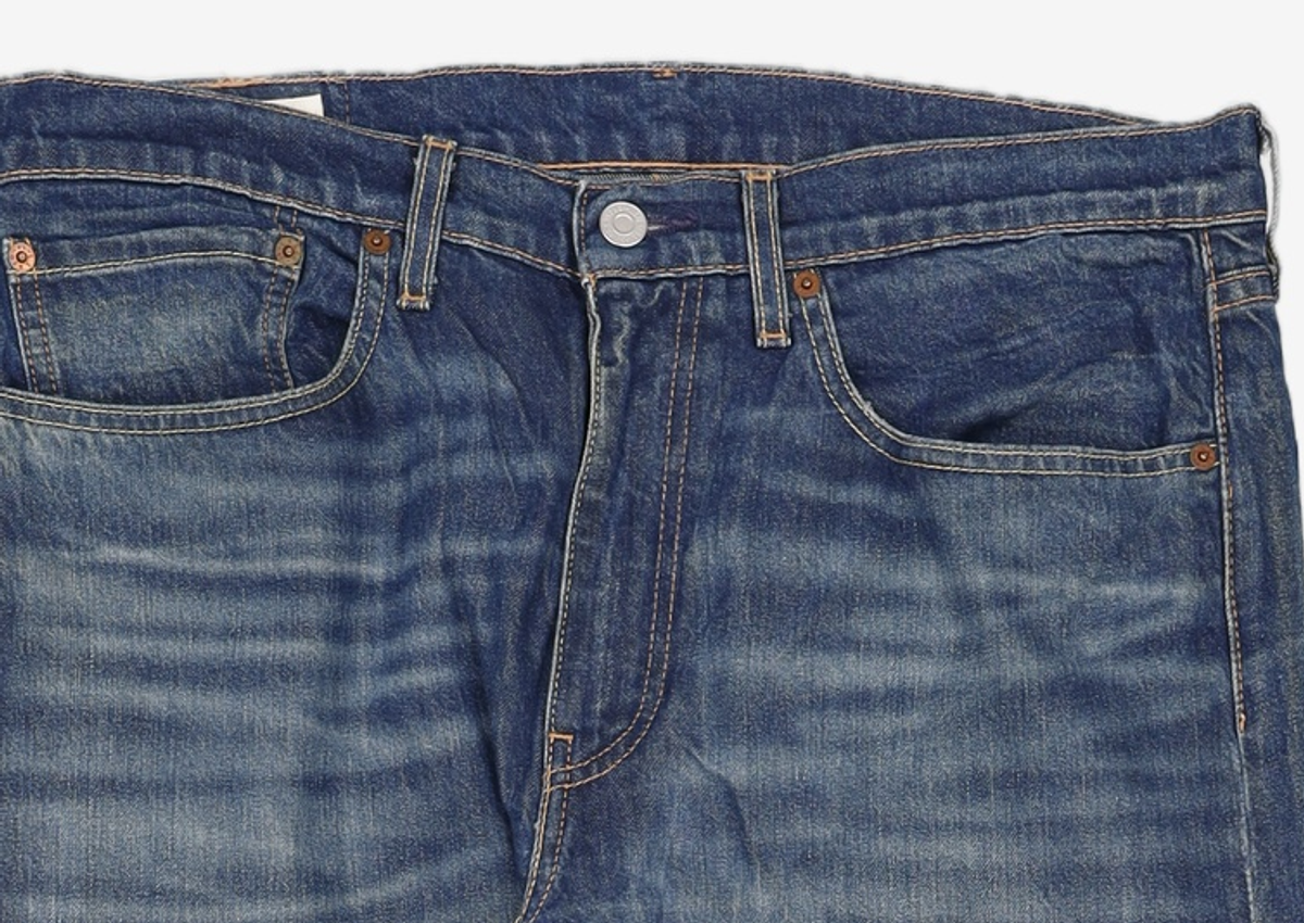 리바이스(LEVI'S) 남성 502 레귤러 테이퍼 핏 워프 스트레치 진_29507-0299 86