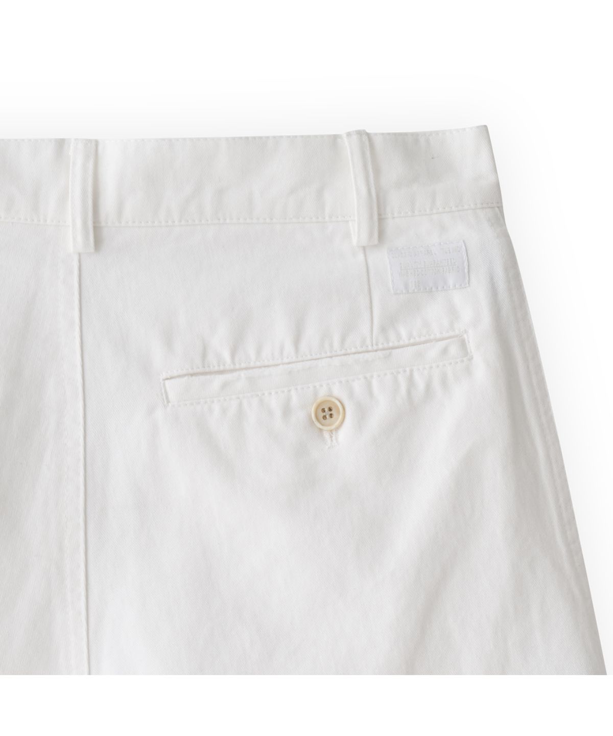 투위드(TUEWID) 003 washed cotton crop pants in coconut