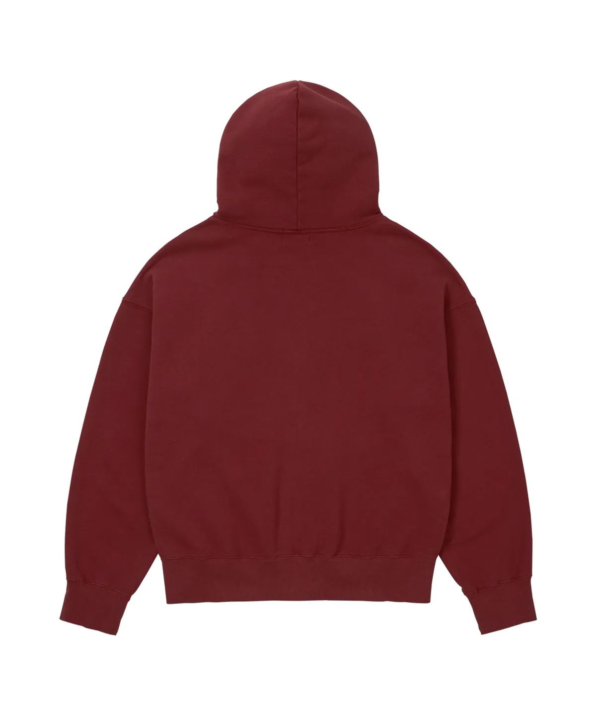 웰빙익스프레스(WELLBEING EXPRESS) Logo Patch Zip Up Burgundy