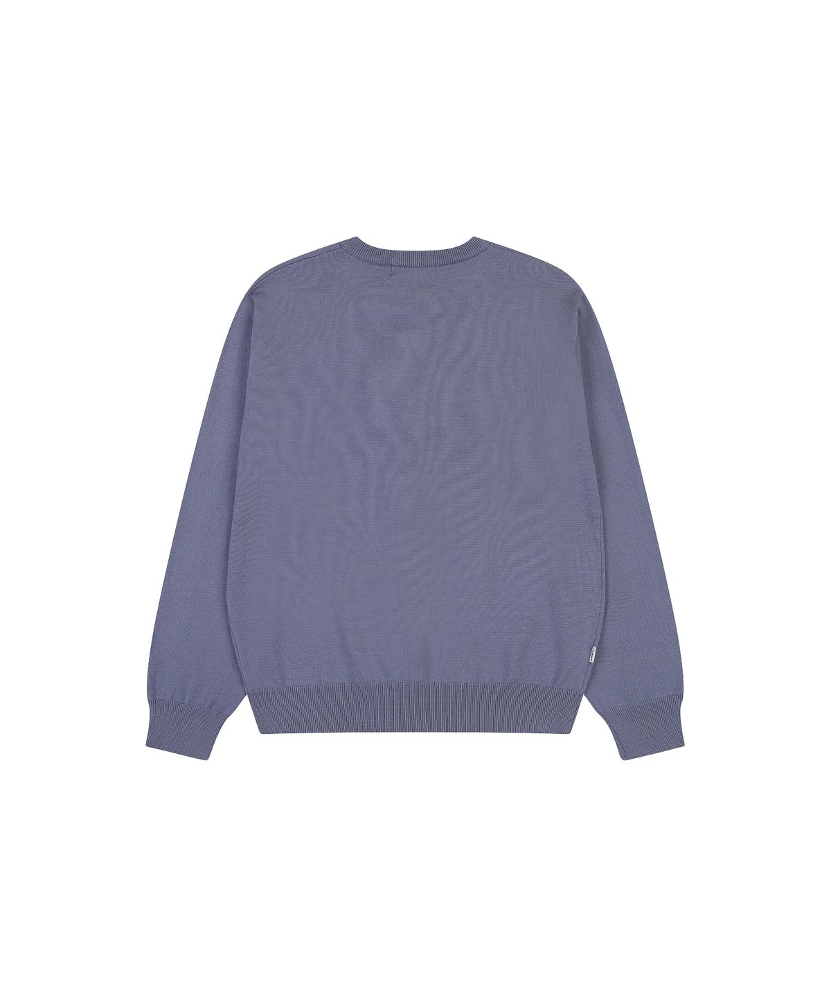 나우앤투모로우(NOWANDTOMORROW) CREW NECK PULLOVER SWEATER [BLUE]