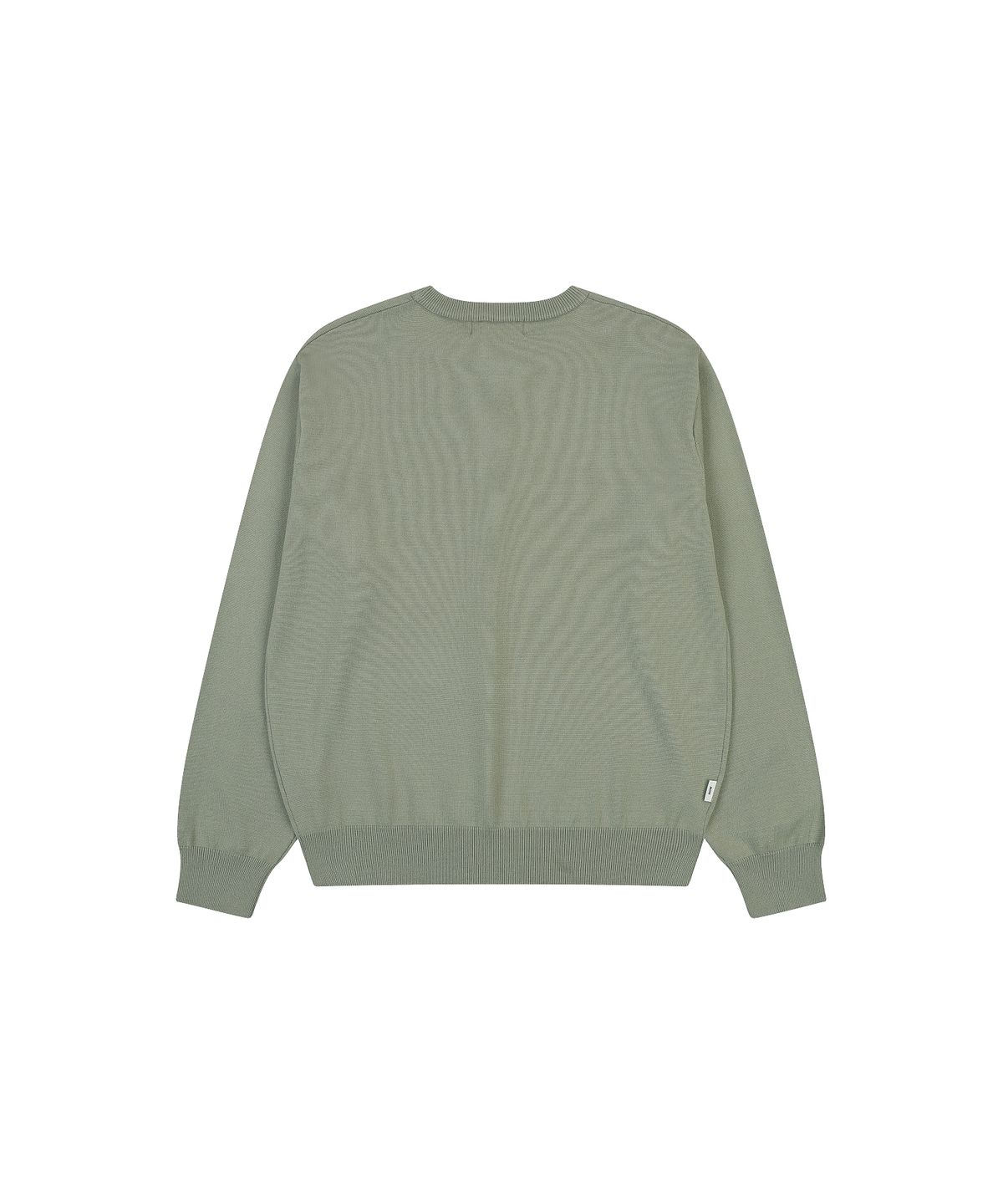 나우앤투모로우(NOWANDTOMORROW) CREW NECK PULLOVER SWEATER [LIGHT KHAKI]