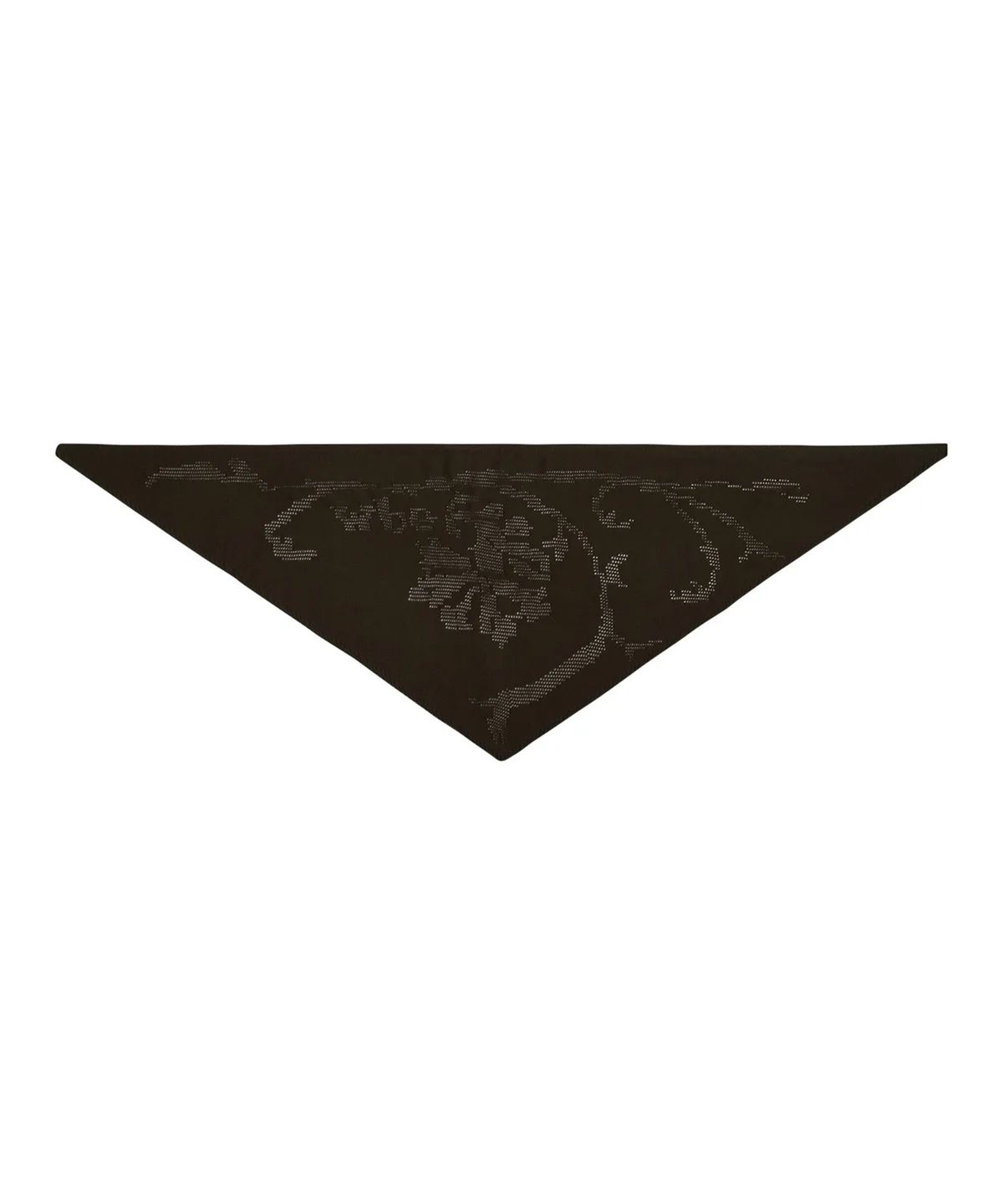 웰빙익스프레스(WELLBEING EXPRESS) Crochet Wool Knit Shawl Brown