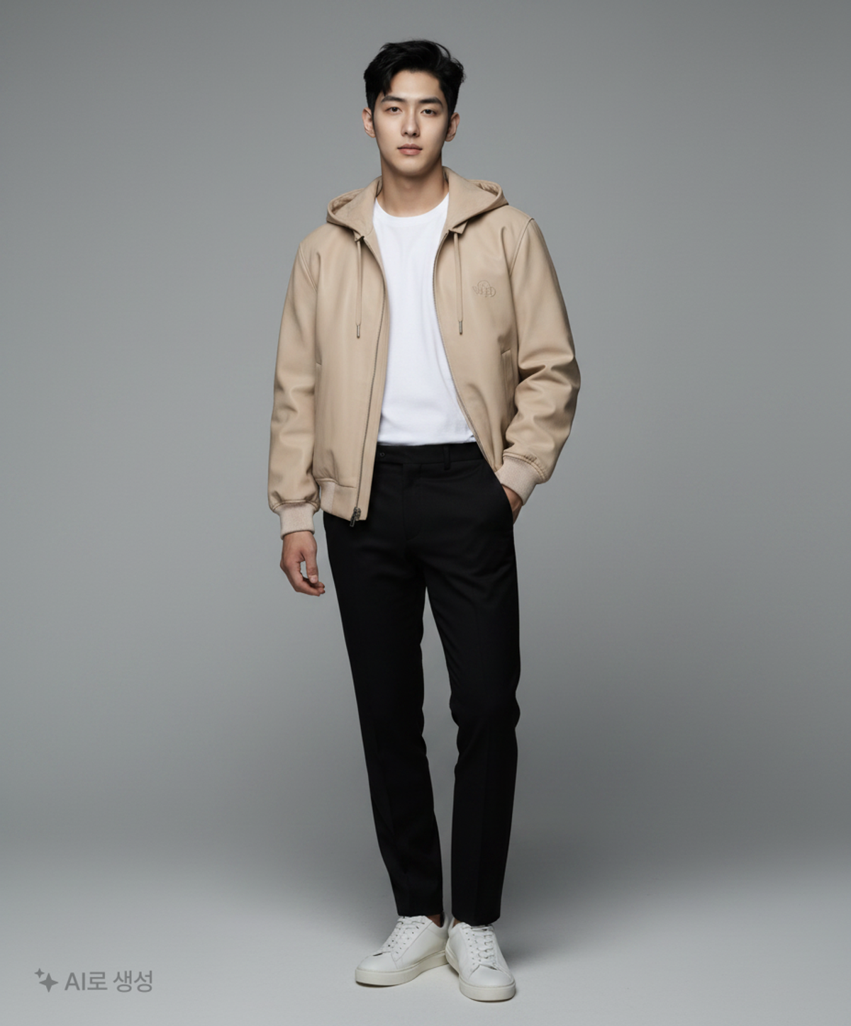 우영미(WOOYOUNGMI) 후드 집업 100