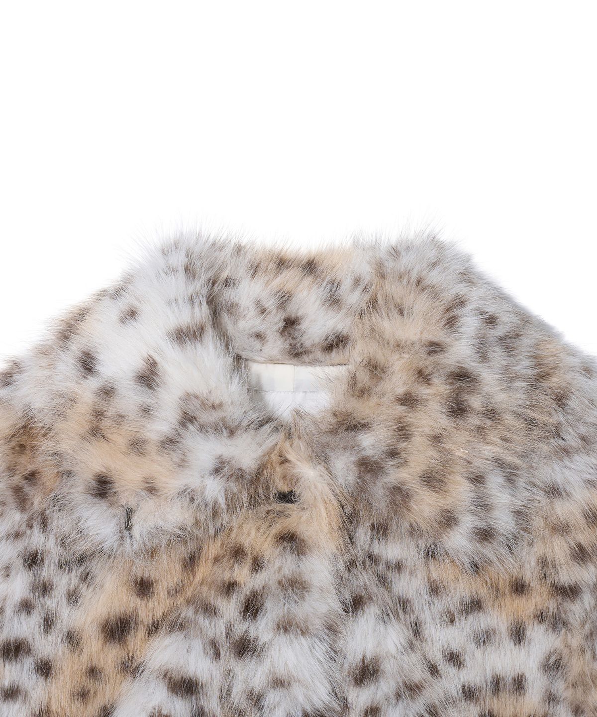 유희(YOUHEE) SHORT FUR JACKET_BEIGE