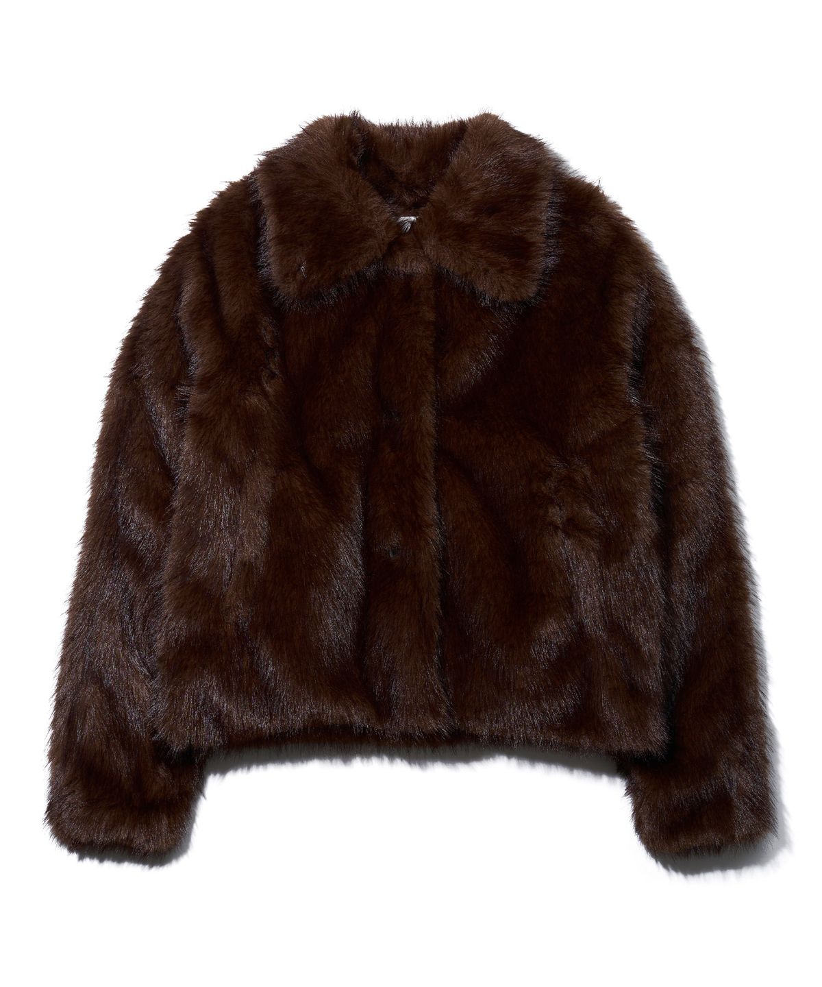 유희(YOUHEE) SHORT FUR JACKET_BROWN