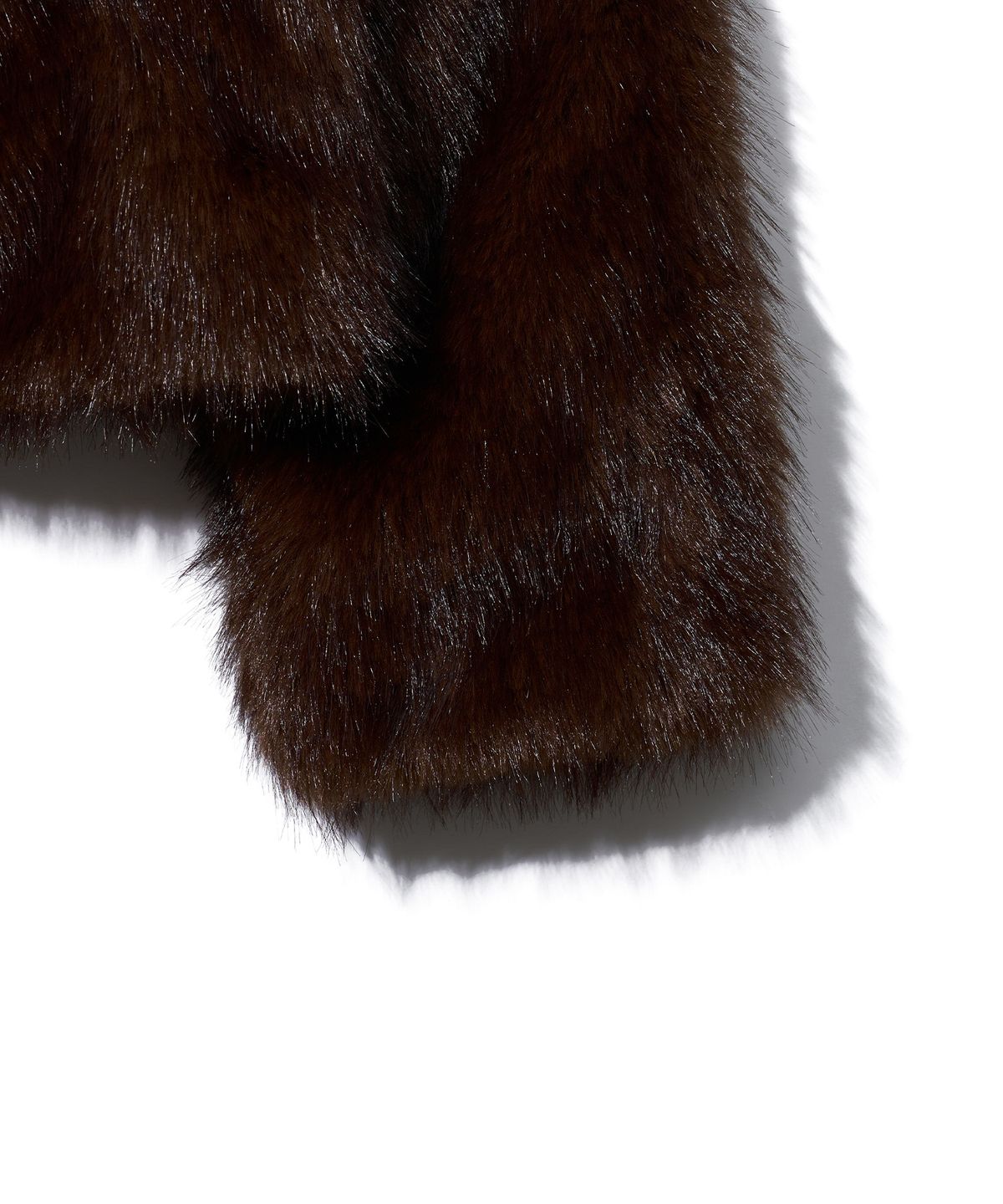 유희(YOUHEE) SHORT FUR JACKET_BROWN