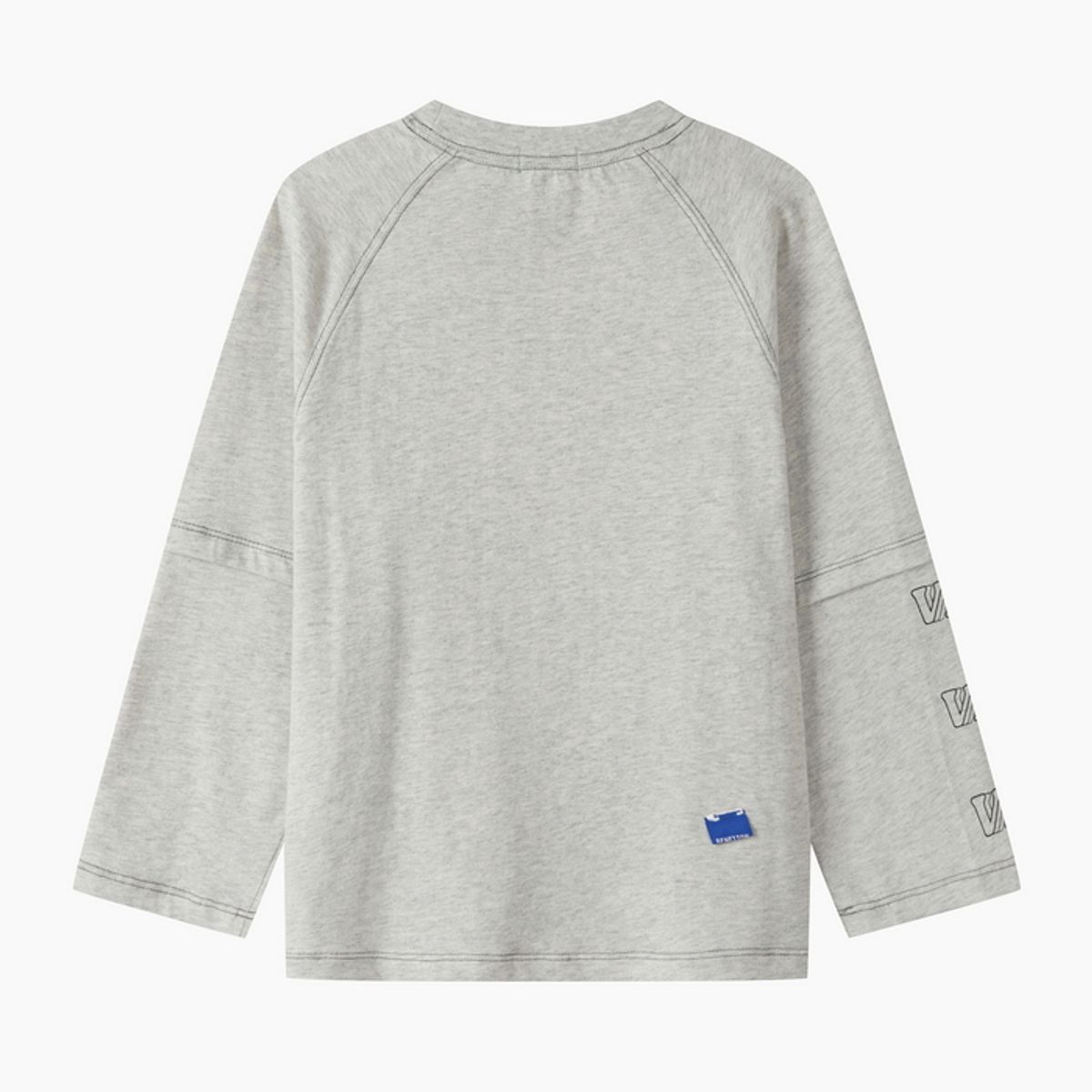 베네통키즈(BENETTONKIDS) 로고플레이 레이어드 티셔츠_QATS16641OT