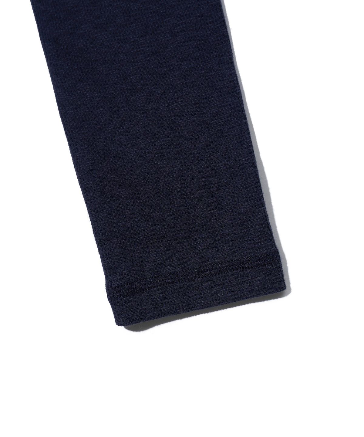유희(YOUHEE) LACE TRIMMED HOODIE LONG SLEEVE_NAVY