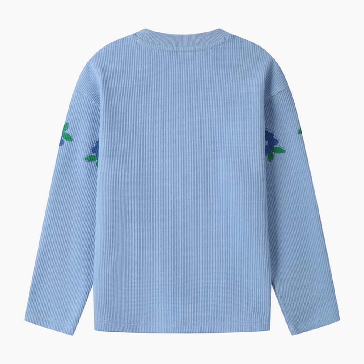 베네통키즈(BENETTONKIDS) 가드니 와플 티셔츠_QATS17641SB