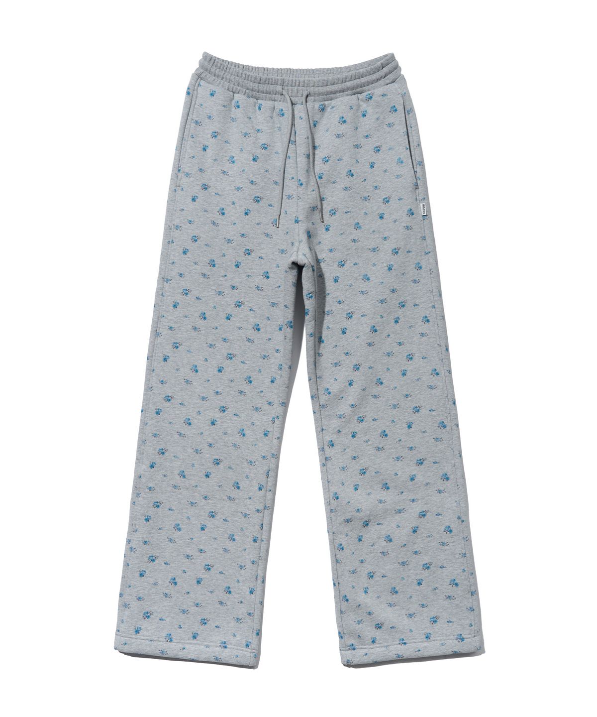 유희(YOUHEE) FLOWER SWEATPANTS_MELANGE GREY