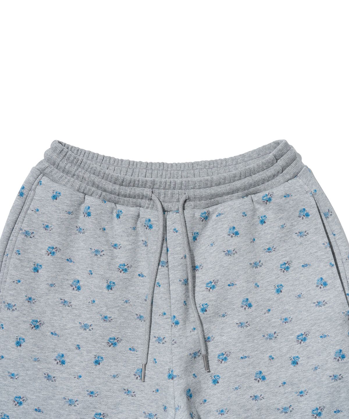 유희(YOUHEE) FLOWER SWEATPANTS_MELANGE GREY