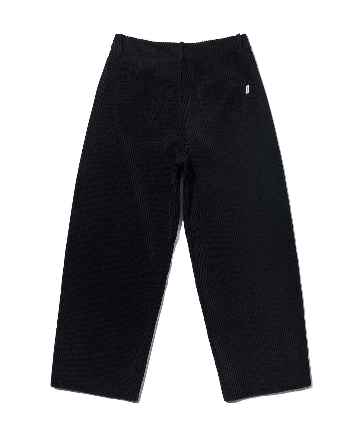 유희(YOUHEE) YOUHEE CORDUROY WIDE PANTS_BLACK