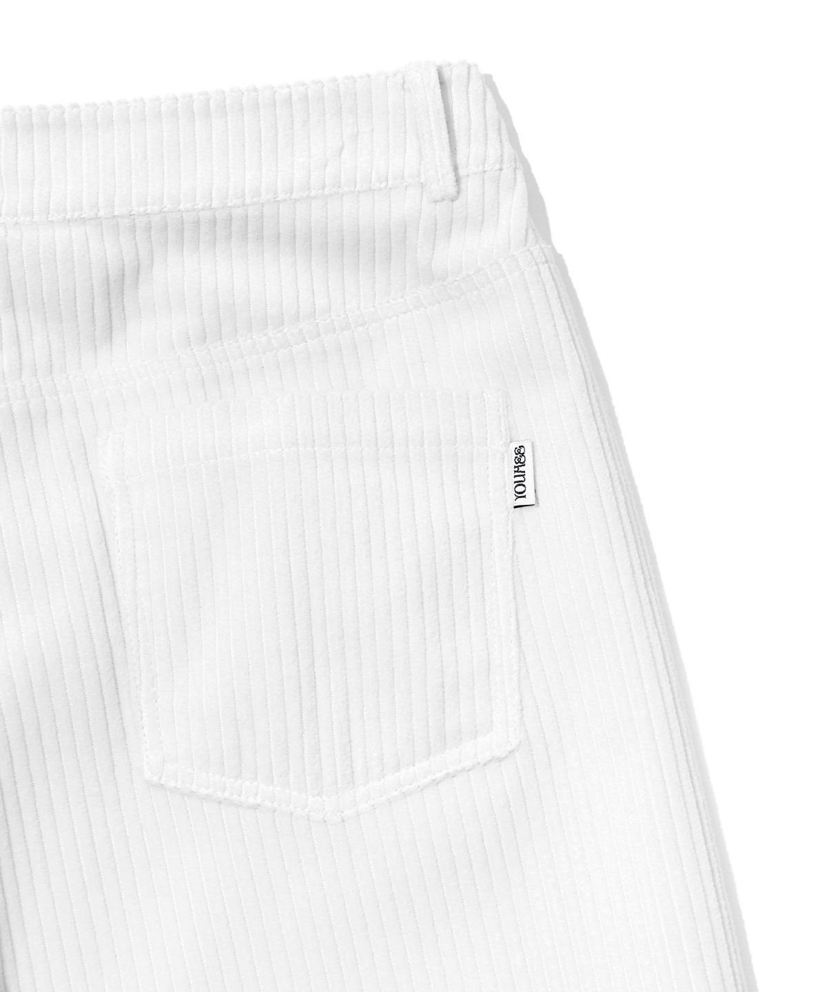 유희(YOUHEE) YOUHEE CORDUROY WIDE PANTS_IVORY
