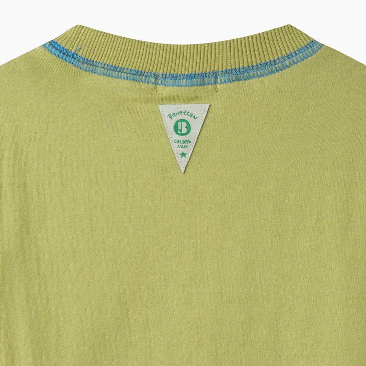 베네통키즈(BENETTONKIDS) 그래픽 포인트 티셔츠_QATS12641OL