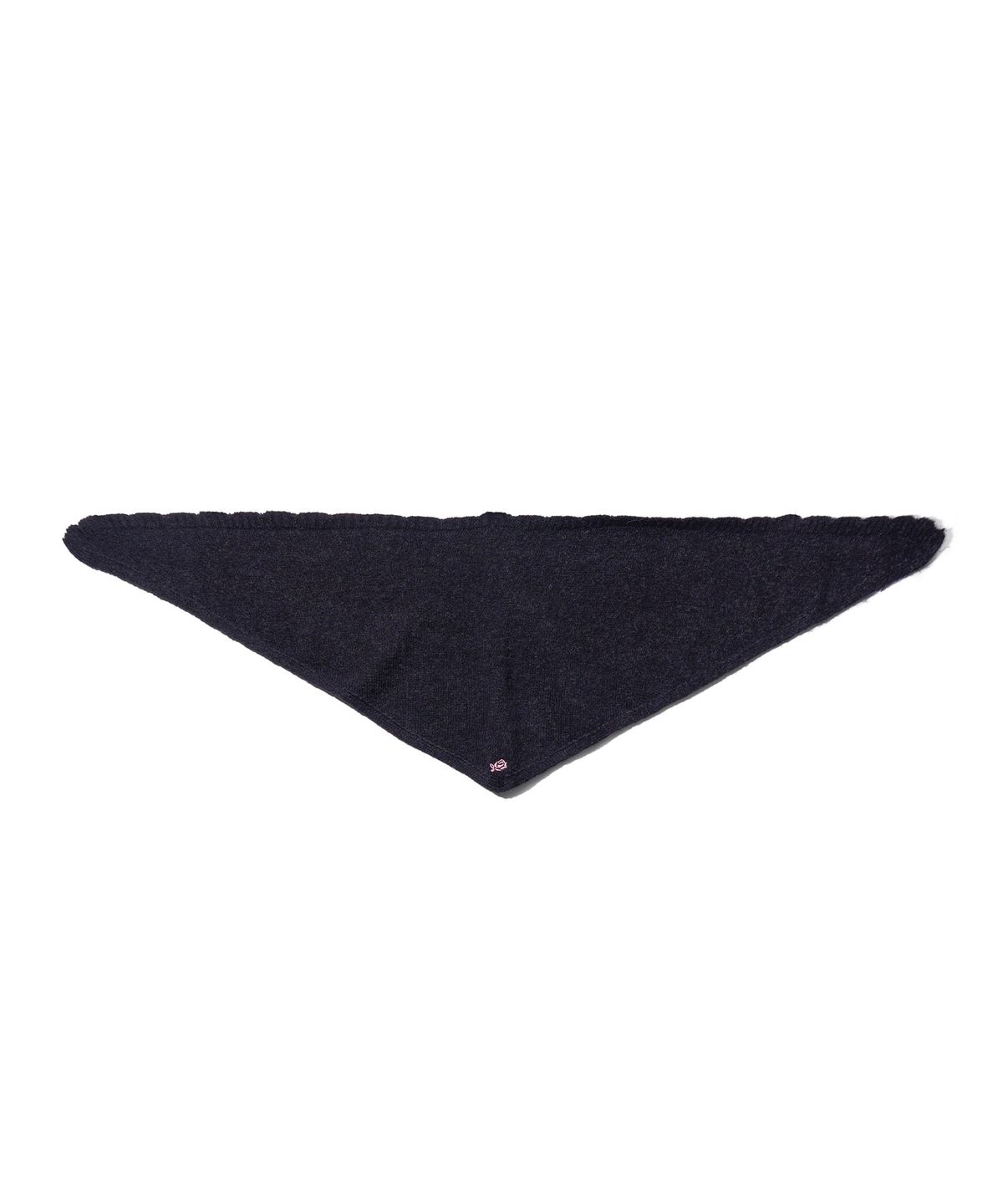유희(YOUHEE) FLOWER YOUHEE KNIT BANDANA_BLACK