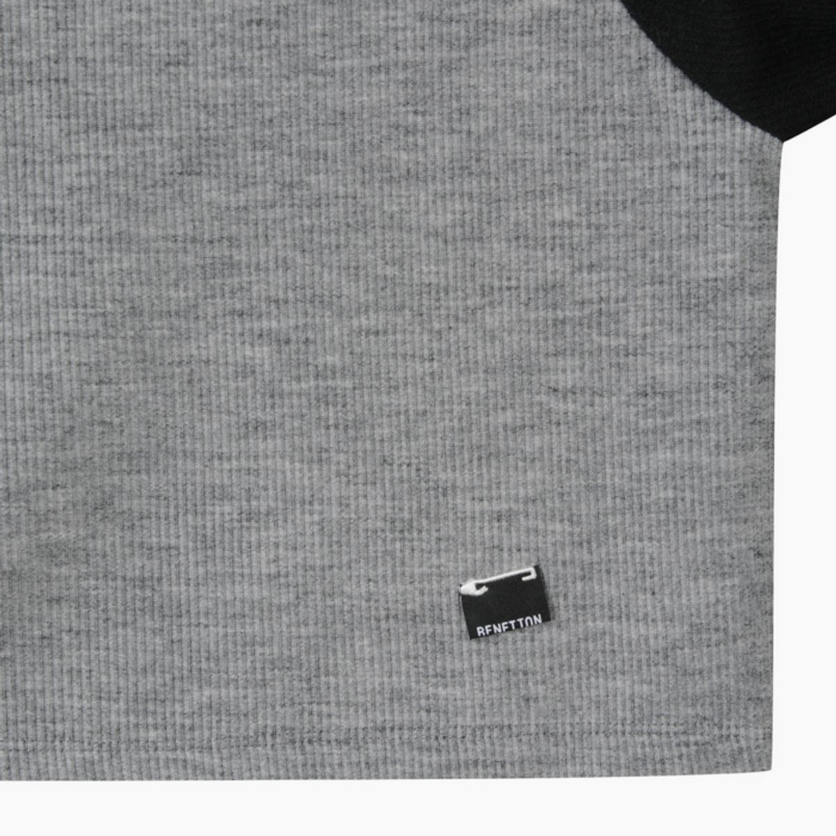 베네통키즈(BENETTONKIDS) 힙스터 골지 반집업_QATS15641MG