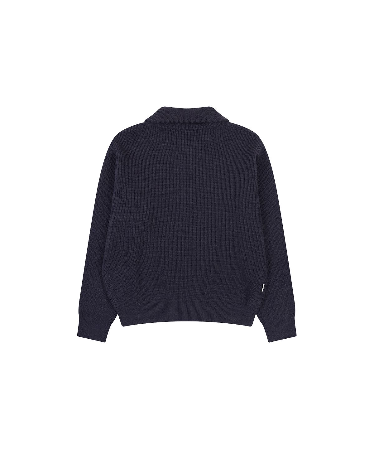 나우앤투모로우(NOWANDTOMORROW) HALF ZIP SWEATER [NAVY]