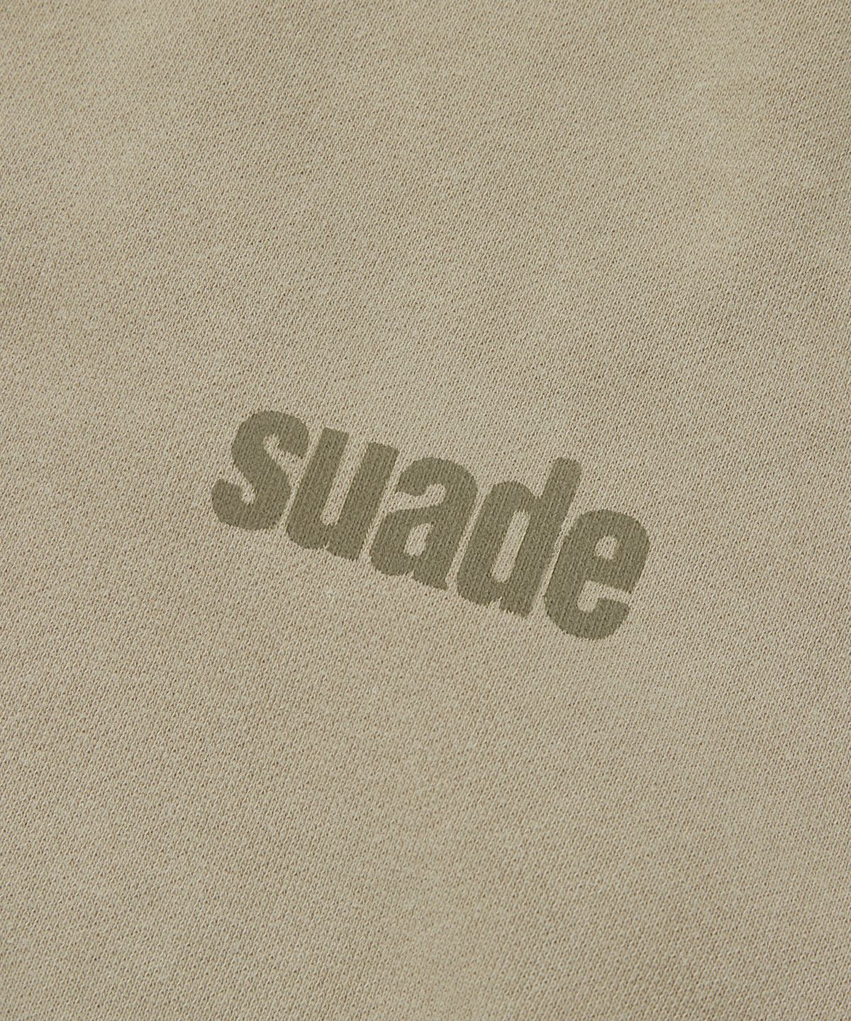 스웨이드(SUADE) CROPPED WASHED HOOD ZIP UP [WASHING BEIGE]