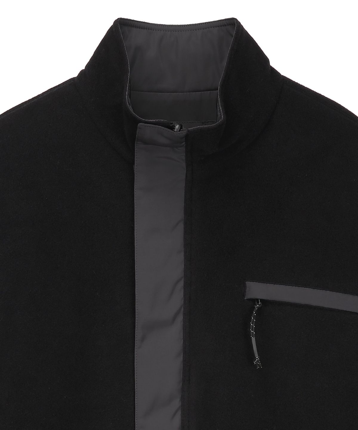 일꼬르소(IL CORSO) POLARTEC 플리스 리버서블 웜업 자켓 블랙