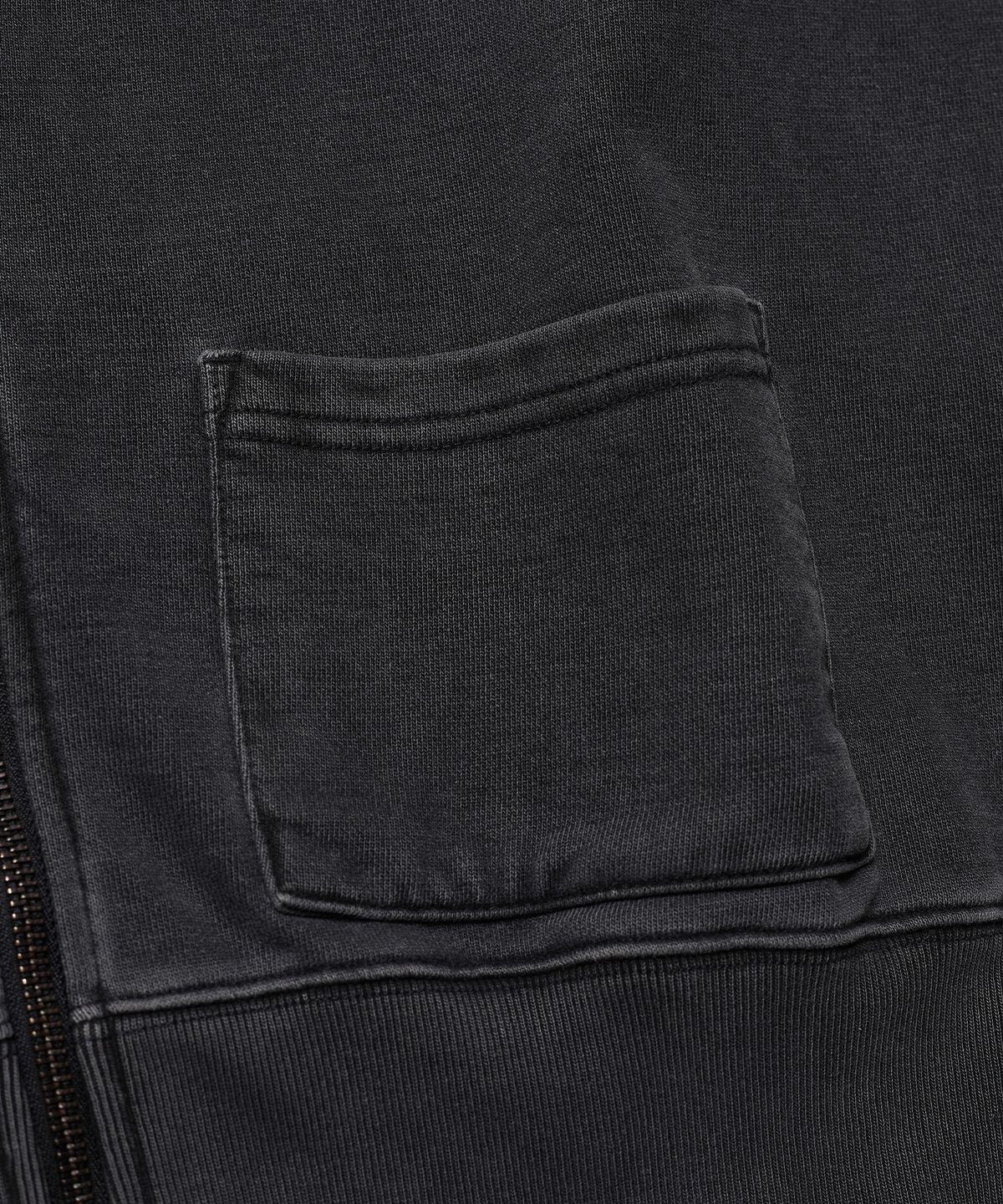 에스파이(ESFAI) TYPE C-2 FULL ZIP SWEAT (CHARCOAL)